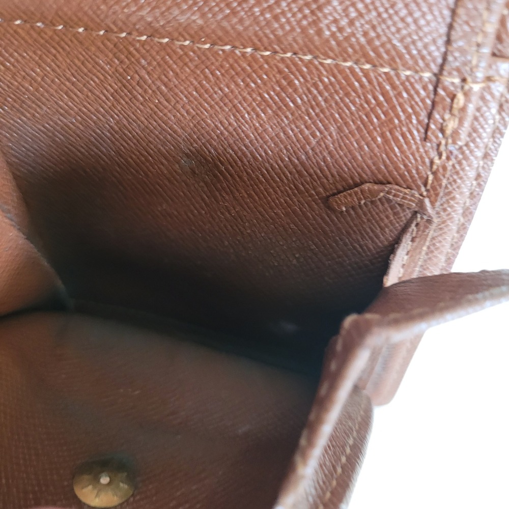 Louis Vuitton Monogram Bifold Wallet Brown CA0024 Made in Spain Project Piece - Picture 9 of 15